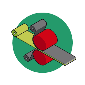 Calender-machine-hotmelt-lamination